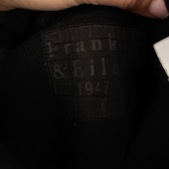 Frank & Eileen Eamon Pants Womens L Black Jogger Triple Fleece Minimal Comfort - Picture 5 of 6